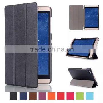 Luxury Magnetic Flip Stand Leather Case For Huawei Mediapad M2/M1