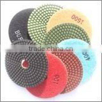 Granite and Mable stone wet Polishing Pad