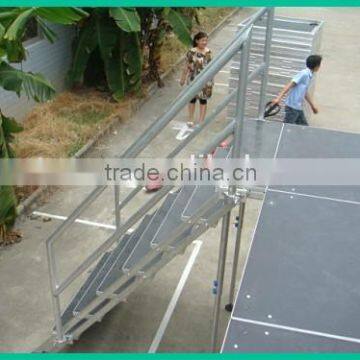 The Most Quick 4ftX8ft Mobile Teakwood Stage FOR Sport & Innovation Premier Tournoi Billardfoot photo-3