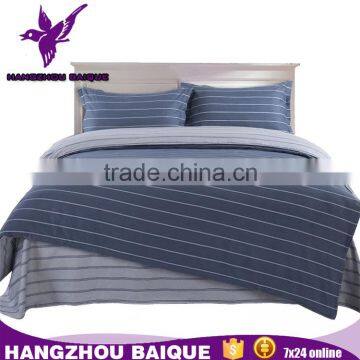 Alibaba Stripes Cotton Modern Design Home Textile Bedding Set