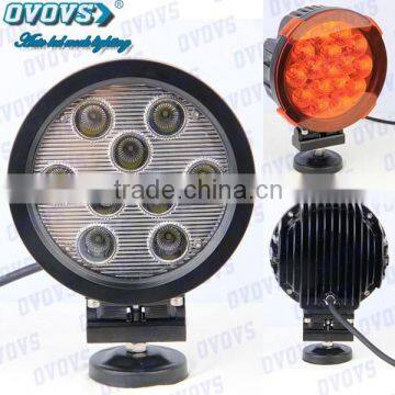 Cheap 7inch round 12v 24v 90w led spot light for truck,atv,utv,suv