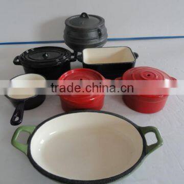 2014 Min Enamel Cookware/ Enamel Cast iron casseroles