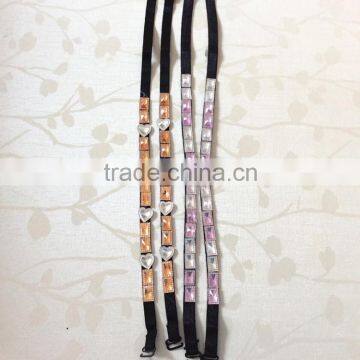 Rhinestone bra straps