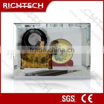Richtech transparent touch showcase advertising LCD display