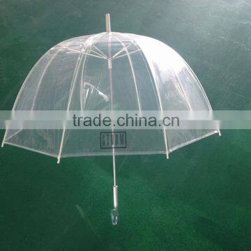 Auto Open Transparent Dome 23 Inch Pvc Umbrella photo-3