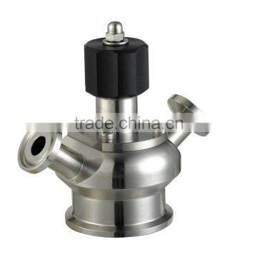 Sanitary Stainless Steel Clamped Aseptic Sample Valve