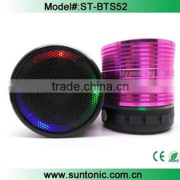 New luanch bluetooth speaker with led light,led bluetooth speaker,2015 bluetooth speaker