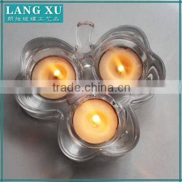 Alibaba Gold supplier candle holder 3 arms crystal candelabra