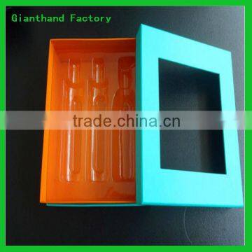 high quantity and excellent price for custom paper box with inner plastic blister tay