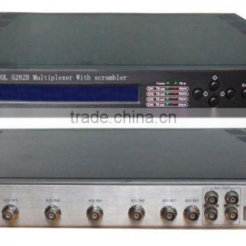 DVB multiplexer/re-multiplexer with Scrambler CAS channel-encypt