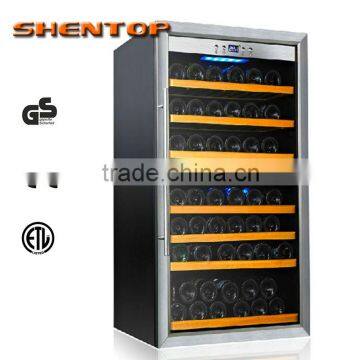 60-bottle wine cabinet with steel handle low vibration STH-S66