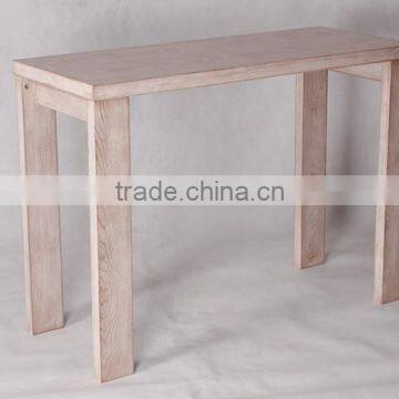 MDF wood side table in living room