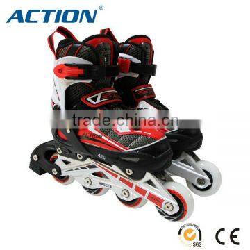 ADULT 4 WHEEL INLINE SKATE PROFESSIONAL ALUMINIUM FRAME ROLLER SKATES FOR ENTERAINMENT OUTDOOR SPORTS FLASHING ROLLER