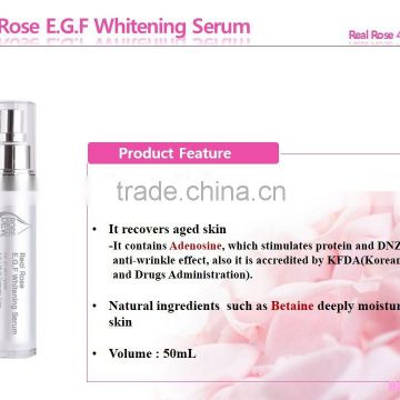 Homerose Real Rose E.G.F Whitening Serum