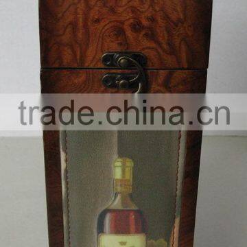 red wine wooden box with high quality