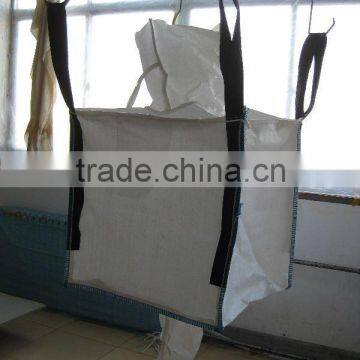 drawstring closure bottom bulk bag/side-seam loop