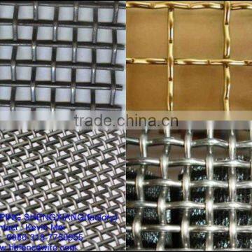 crimped wire mesh stainless steel (factory)