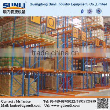 High Technology Cold Rolled With CE&ISO Certificate Q235b Very Narrow Aisle Steel Warehouse Factory Shelves