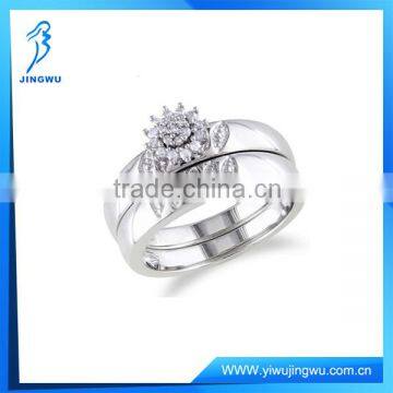 Women Jewelry 925 Sterling Silver CZ Ring Women Ring Set