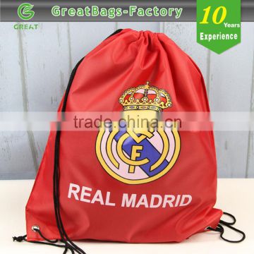 Lead Free Practical Recyclable logo drawstring bag