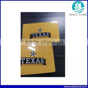Plastic Name PVC card with 4 coior printing for business card
