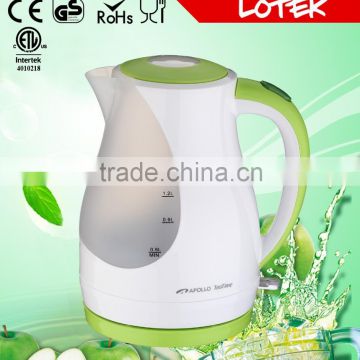 electric kettle plastic material 1.7L new items for promotion