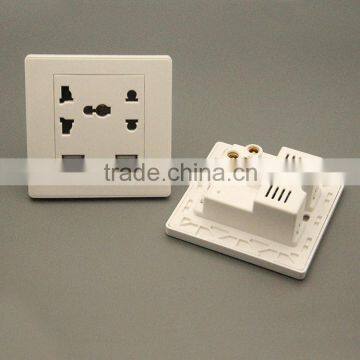 wall socket with double USB