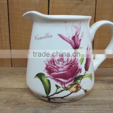 Manufacturered white ceramic water pitchers, big water pot                        
                                                                                Supplier's Choice