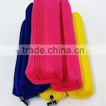 Customed LOGO metal zipper pencil case as promotional gift