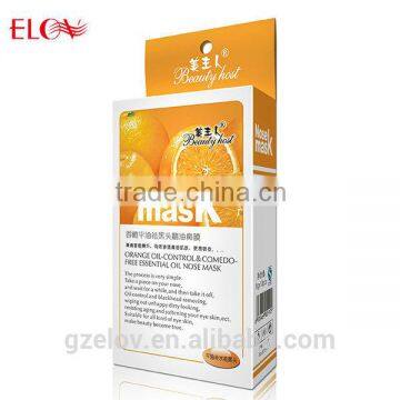 Orange oil-control &comedo free essential oil nose mask