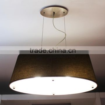 2016 oval fabric pendant lamp,pendant lamp for bedroom fabric pendant lamp P2003