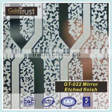 etching designer decorative stainless steel sheet