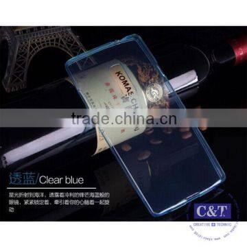 C&T New Design 0.3mm Crystal Clear Soft TPU Cover Case For Oneplus 2 Two 2nd photo-3