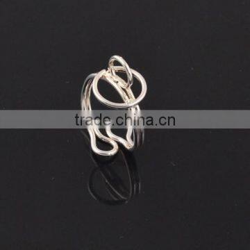 Brass Rings Settings Fancy Filigree Rings