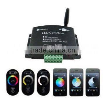 LED WIFI Controller WIFI+RF,12-24VDC,5A*4-Channel