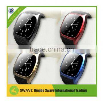 Bluetooth Smart Wrist Watch Phone Mate For IOS Android iphone, LED Light Display with Dial / Call Answer / SMS Reminding