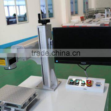 Metal/steel/gold/silver/logo/PCB/keyboard Fiber Laser Marking Machine Price / Portable Laser Marker photo-4