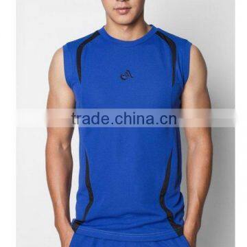 Men 100% polyester moisture wick singlet