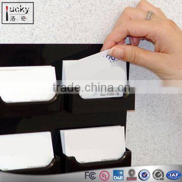 Custom Acrylic Wall Mounted Business Card Holder / Multi Name Card Case Combination photo-2