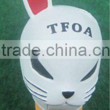 White Single ear rabbit doll & toys