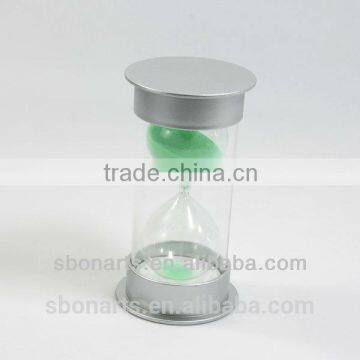 Fifteen minutes plastic sand timer