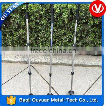 Gr.9 titanium alloy nordic walking stick alpenstock