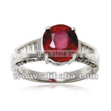 Ruby Gold Ring, diamond ruby ring, engagement ruby ring