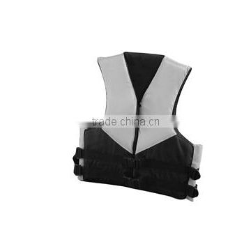 Top quality nice design neoprene nylon float jacket surfing life vest for adults