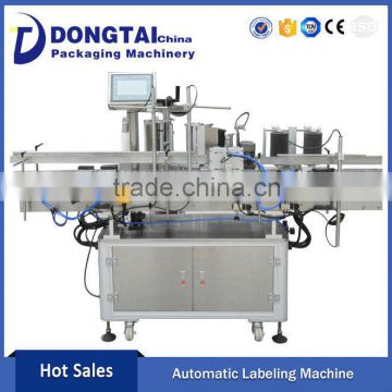 Automatic 5L oil bottle labeling machine