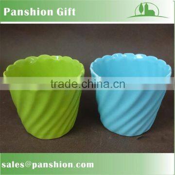 Mini ceramic indoor flower pot