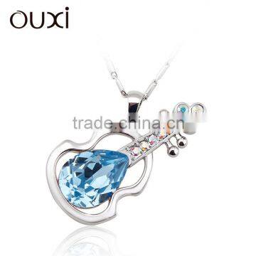 OUXI 2015 crystal guita cheap fashion cheap fashion jewelry made in china 10984-1