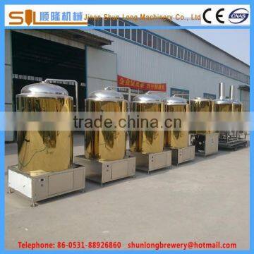 300L test beer equipment copper plating beer brewery equipment