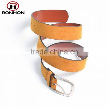 men waist Belt with Cooper buckle, cow boy style made of high quality PU leather