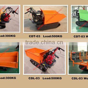 500 Kg Cheap Customized Mini All Terrian Tracked Hydraulic Dumper , CE / ISO / SGS , Model: CDT03 photo-6